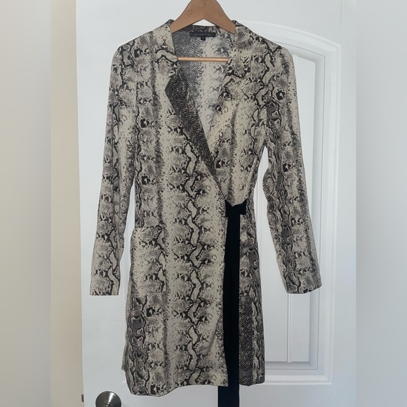 Dynamite Snake Print Dress - Picture 1 of 4